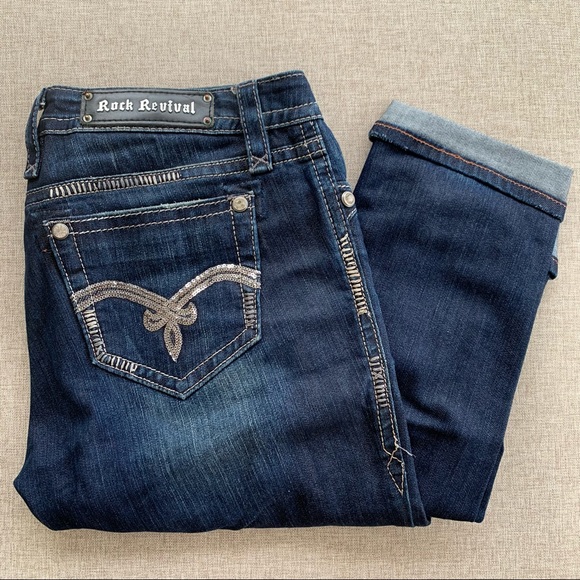 Rock Revival Denim - Sequin Pocket Rock Revival Kathy Skinny for Buckle Stores